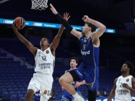 El Real Madrid volvió a estar mejor en la segunda parte y derrotó al Maccabi (98-86)