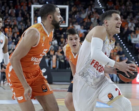 El Valencia Basket sucumbió ante un excelente Mónaco (92-101)