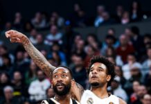 El Real Madrid salvó la cara ante el Asvel en un buen último cuarto (69-80)