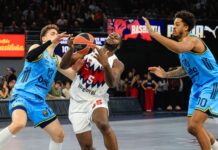 El Baskonia se quedó sin puntería en el momento decisivo ante un gran Fenerbahce (93-108)