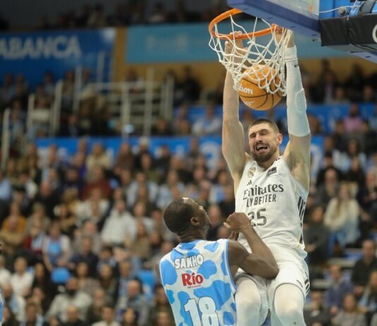 85-103: el Real Madrid ejecutó al Breogán en la recta final con el acierto en el triple y de Hezonja