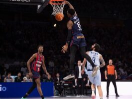 El Baskonia supera al Joventut y el Unicaja pudo con el UCAM Murcia tras una prórroga