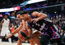 98-92: el Real Madrid cayó en la trampa del Paris Basketbal