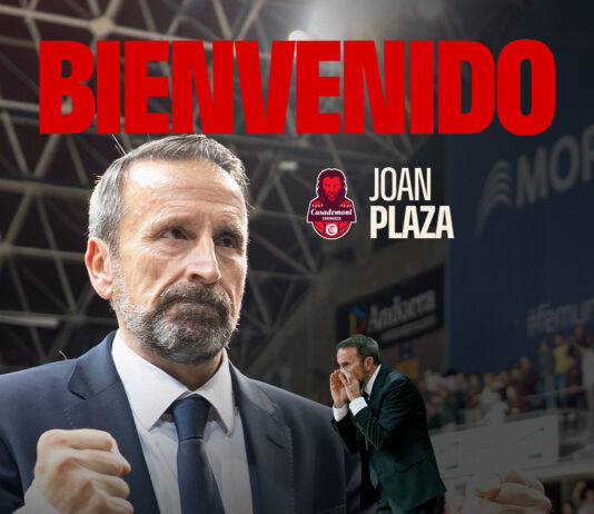 Joan Plaza toma las riendas del Casademont Zaragoza