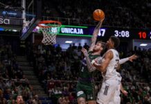 92-96: esta vez fue el Real Madrid el que remontó y lanzó todo un aviso al Unicaja antes de la Copa