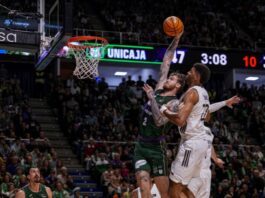 92-96: esta vez fue el Real Madrid el que remontó y lanzó todo un aviso al Unicaja antes de la Copa