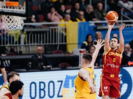 España se pone con un 3-0 tras ganar sin problemas a Ucrania (66-86)