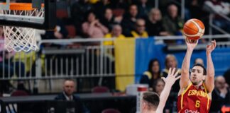 España se pone con un 3-0 tras ganar sin problemas a Ucrania (66-86)