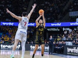 El Laguna Tenerife tumbó al Baskonia sabiendo defender su renta en la recta final
