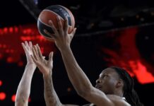 El Valencia cumple sin problemas y sin forzar la máquina ante el Asvel (82-67)