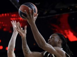 El Valencia cumple sin problemas y sin forzar la máquina ante el Asvel (82-67)