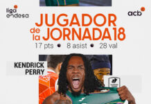 El ‘Arriba y Abajo’ de la jornada 18: Perry, un gran MVP; Procida se reivindica; el UCAM Murcia y el Bilbao Basket sonríen, el SP Burgos y el Granca lloran