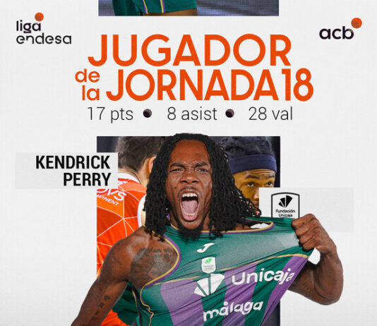 El ‘Arriba y Abajo’ de la jornada 18: Perry, un gran MVP; Procida se reivindica; el UCAM Murcia y el Bilbao Basket sonríen, el SP Burgos y el Granca lloran