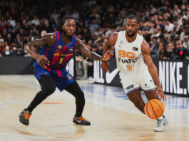 El Barcelona brilla en el triple para un triunfo coral muy sufrido contra el Bàsquet Girona (97-92)