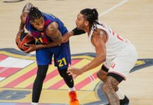 El bache del Barcelona se agrava con la cuarta derrota consecutiva (75-80) y con Shengelia como nueva baja