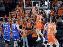 El Valencia Basket barrió al UCAM Murcia; el Baskonia sudó hasta el final frente al Lleida