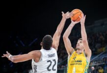 El Real Madrid solventó un apretado final ante el Gran Canaria con una canasta de Feliz sobre la bocina (80-82)