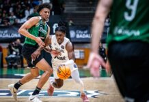 Joventut, Unicaja y Laguna Tenerife ganaron y aspiran al primer puesto; el Manresa, eliminado en la Eurocup