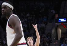 Aday Mara, Rubén Domínguez, Saint-Supery y Owen Aquino destacaron en los triunfos y avanzan en el March Madness