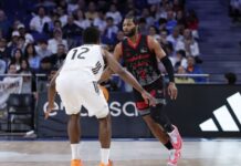 95-78: el Real Madrid sumó otra plácida victoria contra el Lleida
