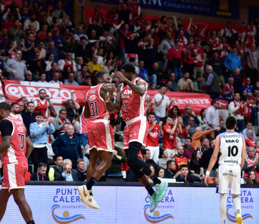 El UCAM Murcia continúa de dulce y se impuso al Bilbao Basket; el Manresa y el Lleida pierden y siguen en la zona peligrosa