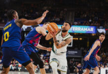 El Barcelona hace otro gran ejercicio de resistencia y se impone al Unicaja (97-91)