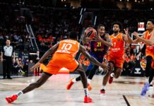 Así quedaría el cuadro de playoffs, con un Madrid-Zalgiris y un Valencia Basket-Hapoel, y un Pao-Barça en play-in