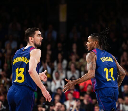 Cara o cruz para el Barcelona en el play-in contra el Estrella Roja: «Una final», dice Shengelia; «Necesitamos al Palau», recalca Xavi Pascual