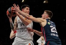 El Real Madrid no aprendió nada de la final de Copa perdida contra el Baskonia y volvió a perder (98-96)
