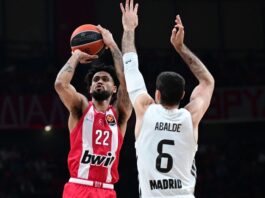El Olympiacos evidencia con más autoridad los problemas del Real Madrid lejos de casa (102-88)