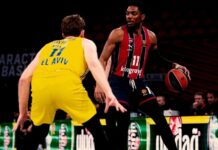 El Baskonia frena la trayectoria ascendente del Maccabi (101-98)