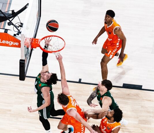 Derrota en la prórroga (105-107): el Valencia Basket queda contra las cuerdas con un 0-2; también 2-0 para el Fenerbahce y el Olympiacos