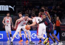El Baskonia apabulló al Casademont Zaragoza con muy mala pinta (115-88)