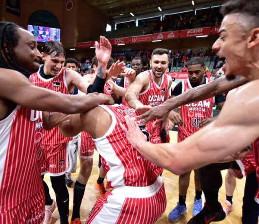 El ‘temporadón’ del UCAM Murcia: 20 victorias ya, a una de su récord en liga regular, tercer clasificado, racha de seis triunfos…