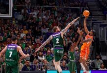 Victorias del Valencia Basket y el UCAM Murcia para seguir en la zona alta