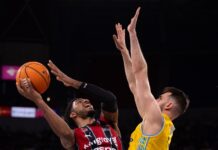 El Baskonia derrota al Granca en los segundos finales; triunfo importante del Manresa