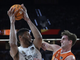 El Real Madrid da una lección al Valencia Basket (82-96)