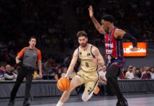 El Barcelona olvida la eliminación europea con un valioso triunfo en Vitoria (92-95)