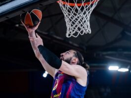 El Barcelona se hunde (79-93) y evitó una humillación con un parcial a última hora