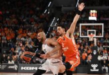 El Valencia Basket asegura puesto de playoff tras un apretado triunfo ante el Armani Milán (102-96)