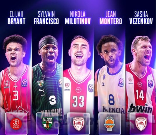 Jean Montero, incluido en el quinteto ideal de la temporada; Tavares, en el segundo mejor