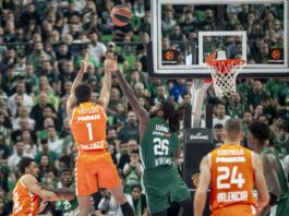 87-91: el Valencia Basket sigue vivo tras un tenso partido y un final pleno de errores; el Zalgiris logró el 1-2
