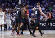 El Baskonia se coloca segundo tras ganar (83-88) a un Real Madrid que suma la cuarta derrota consecutiva