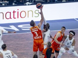 El Real Madrid, a la gran final tras un brillante triunfo frente al Valencia Basket (90-105) aunque pierde a Garuba por lesión