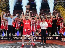 No pudo ser: pese a la increíble actuación del Real Madrid, el Olympiacos es el nuevo campeón (92-85)