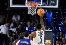 Excelente UCAM Murcia: gran victoria en el Palau (87-90) y el sábado se disputará el desempate