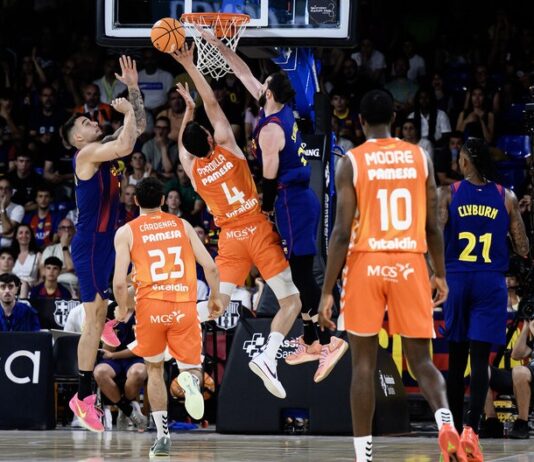 El Valencia Basket acaricia el título liguero tras una gran victoria en el Palau (80-88)