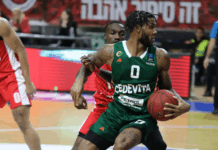 El Baskonia busca sustituto para Luwawu-Cabarrot y se interesa por DJ Stewart, uno de los mejores aleros de la Eurocup